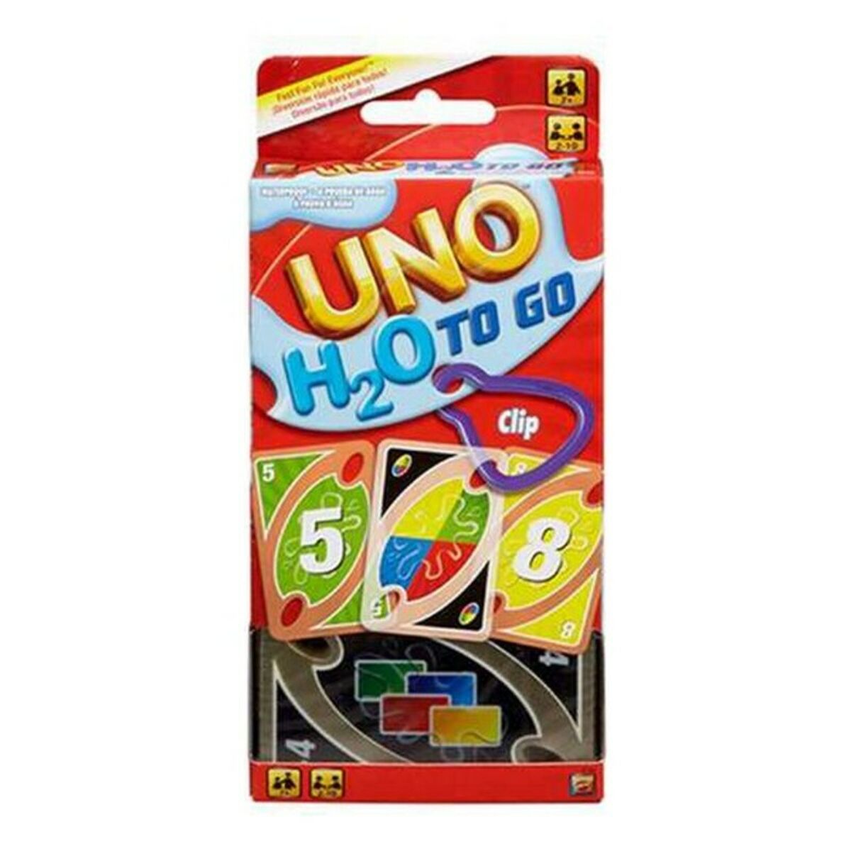 Jogo de Mesa Uno H2O To Go Mattel