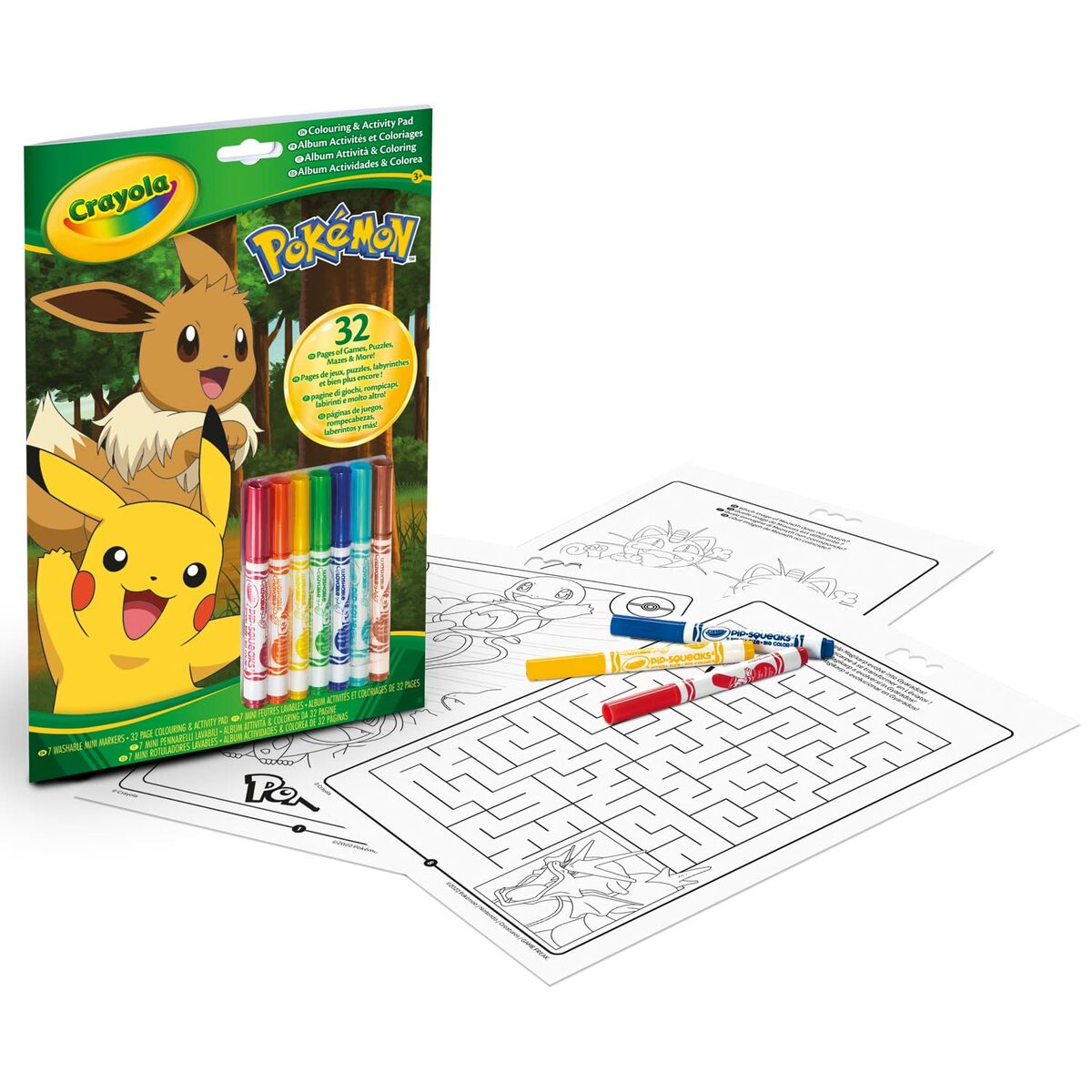 Children's activity book Pokémon  