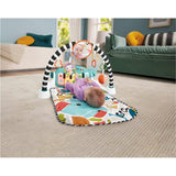 Alfombra de juego Fisher Price Kick and Play Sonajero Piano