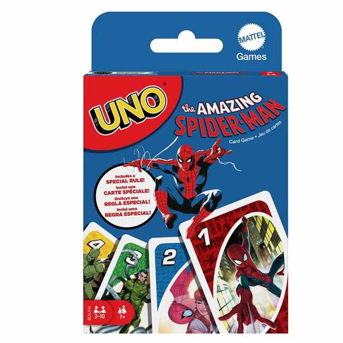 Juego de Cartas Mattel UNO Spiderman