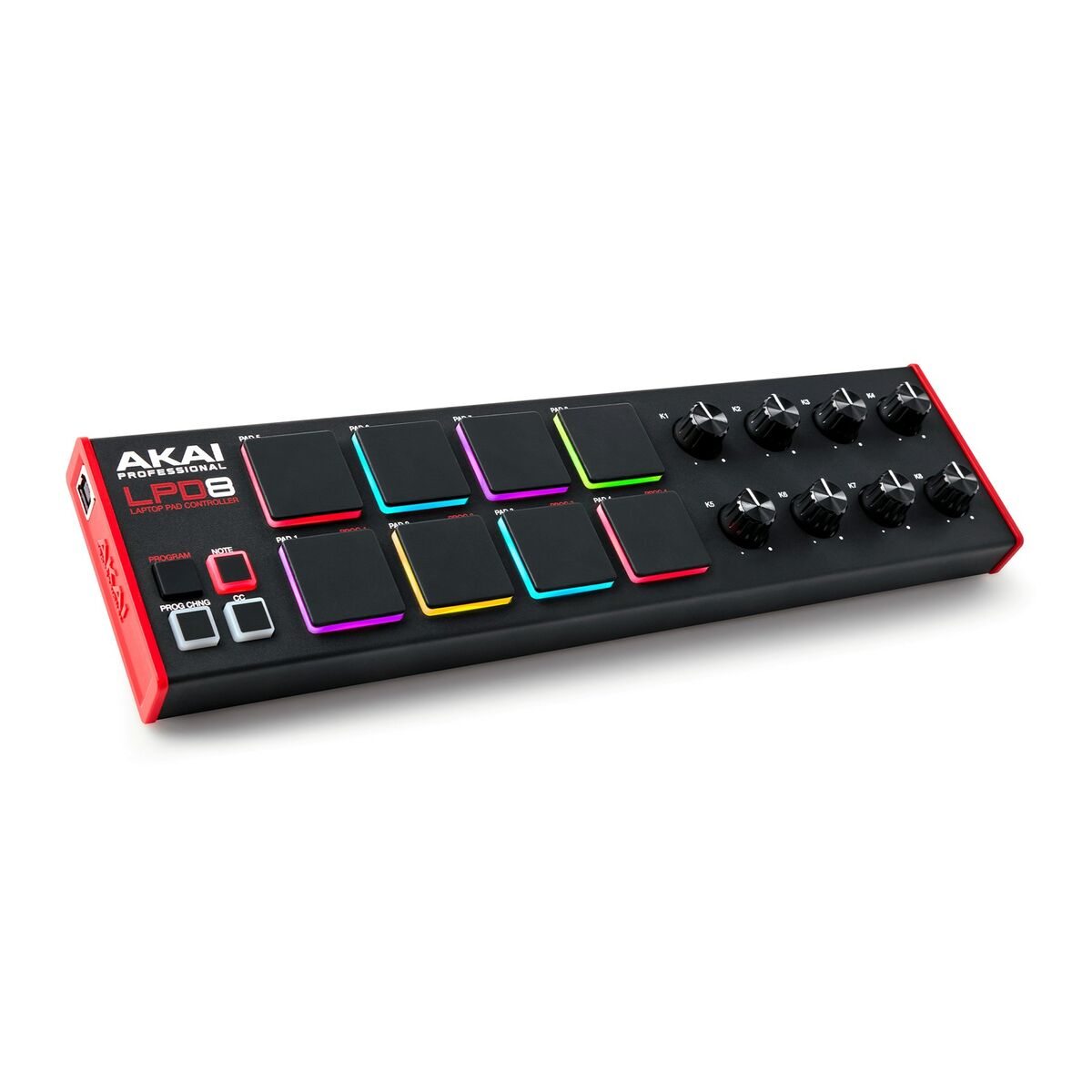 Controlador de som Akai LPD8 MKII