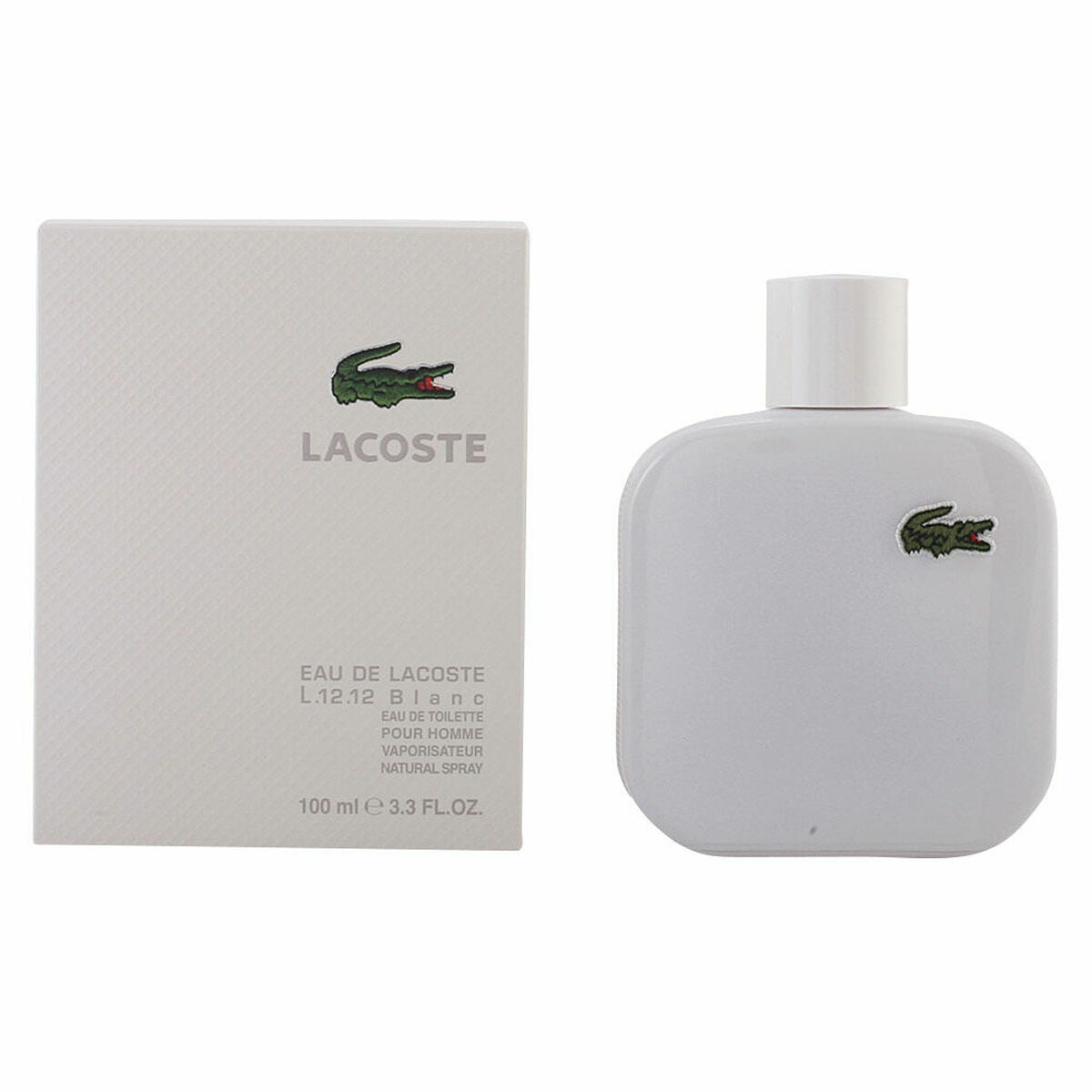 Perfume Hombre Lacoste L.12.12 Blanc EDT (100 ml)