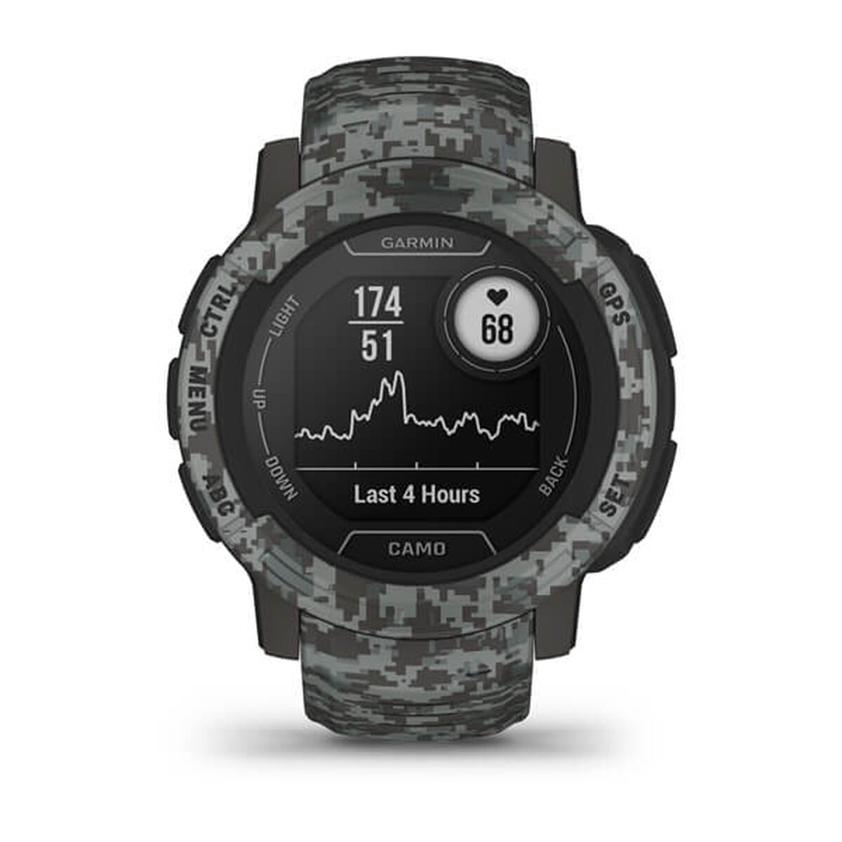 Smartwatch GARMIN Instinct 2 Camo Edition Cinzento escuro 0,9" Preto Grafite