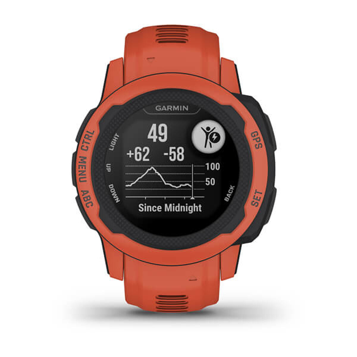 Smartwatch GARMIN Instinct 2S Laranja 0,79" Vermelho