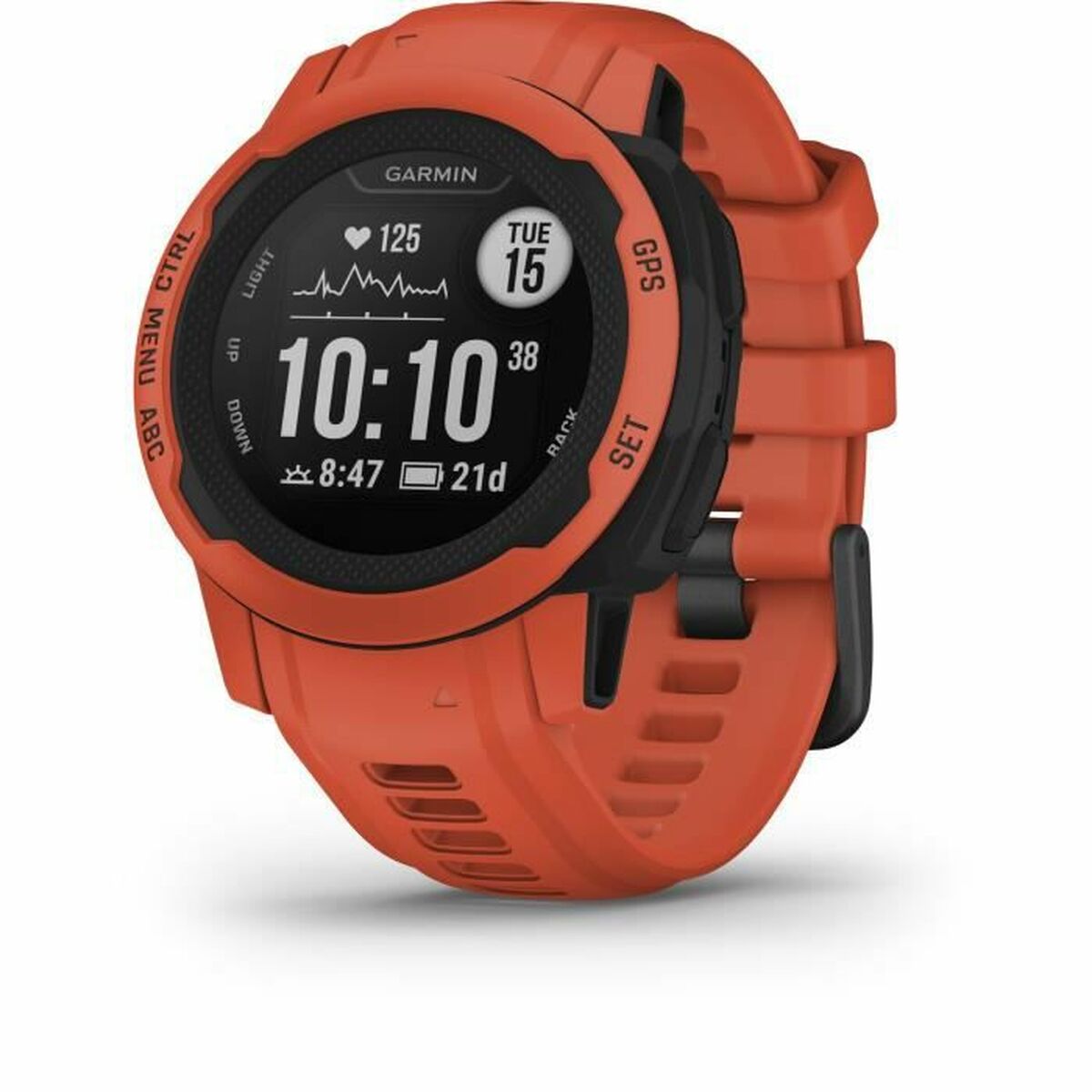 Smartwatch GARMIN Instinct 2S Laranja 0,79" Vermelho