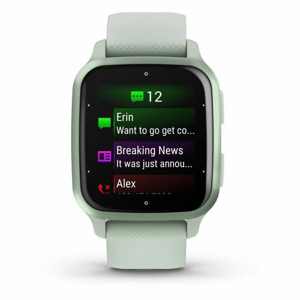 Pulseira de Atividade GARMIN Verde suave 1,4"