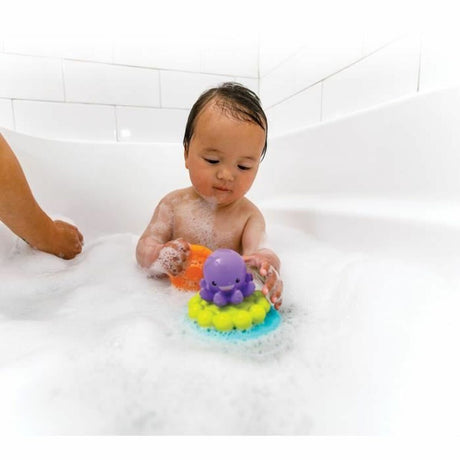 Pirâmide que Balança Infantino Octopus bath pyramid