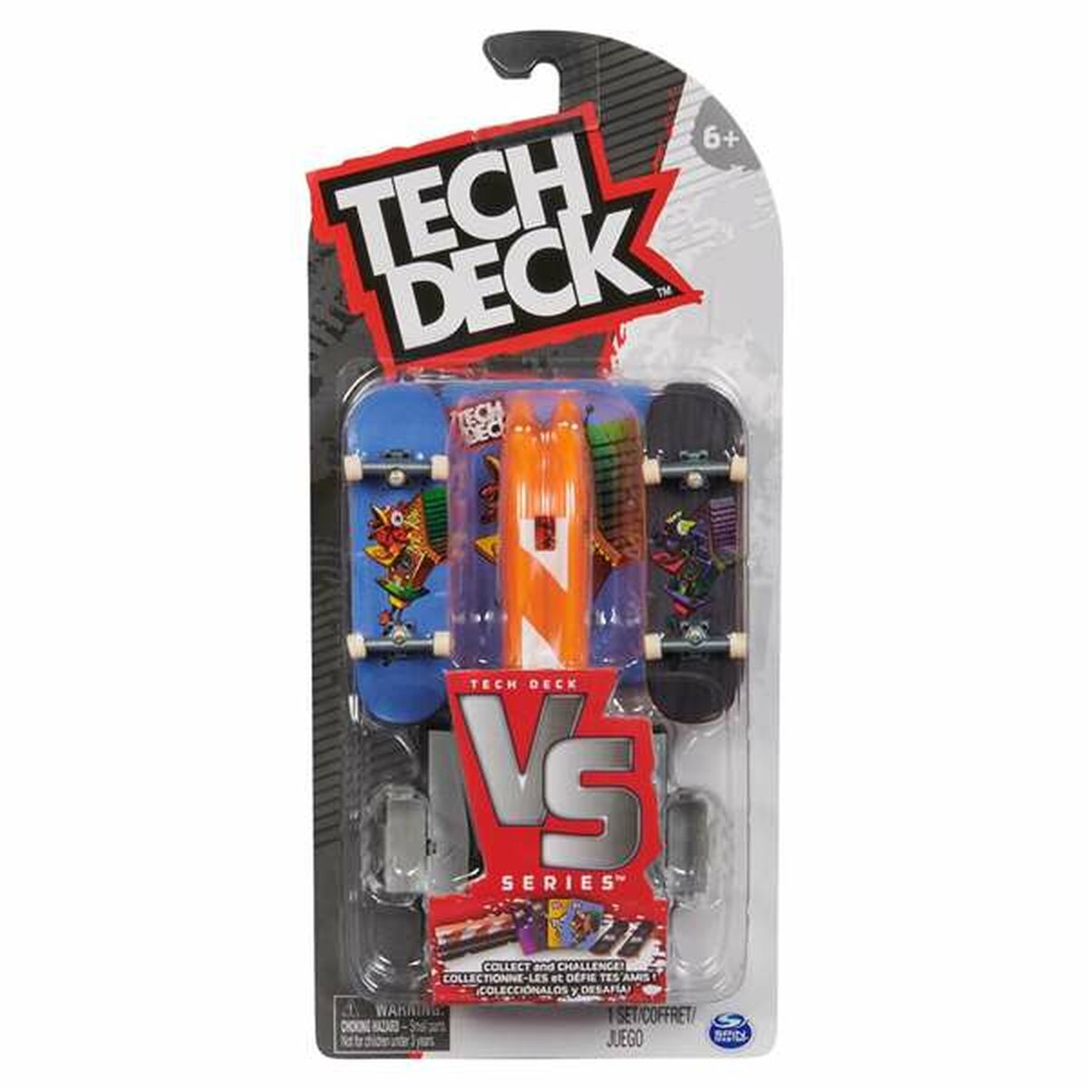 Conjunto de skates de dedo Tech Deck 2 Peças