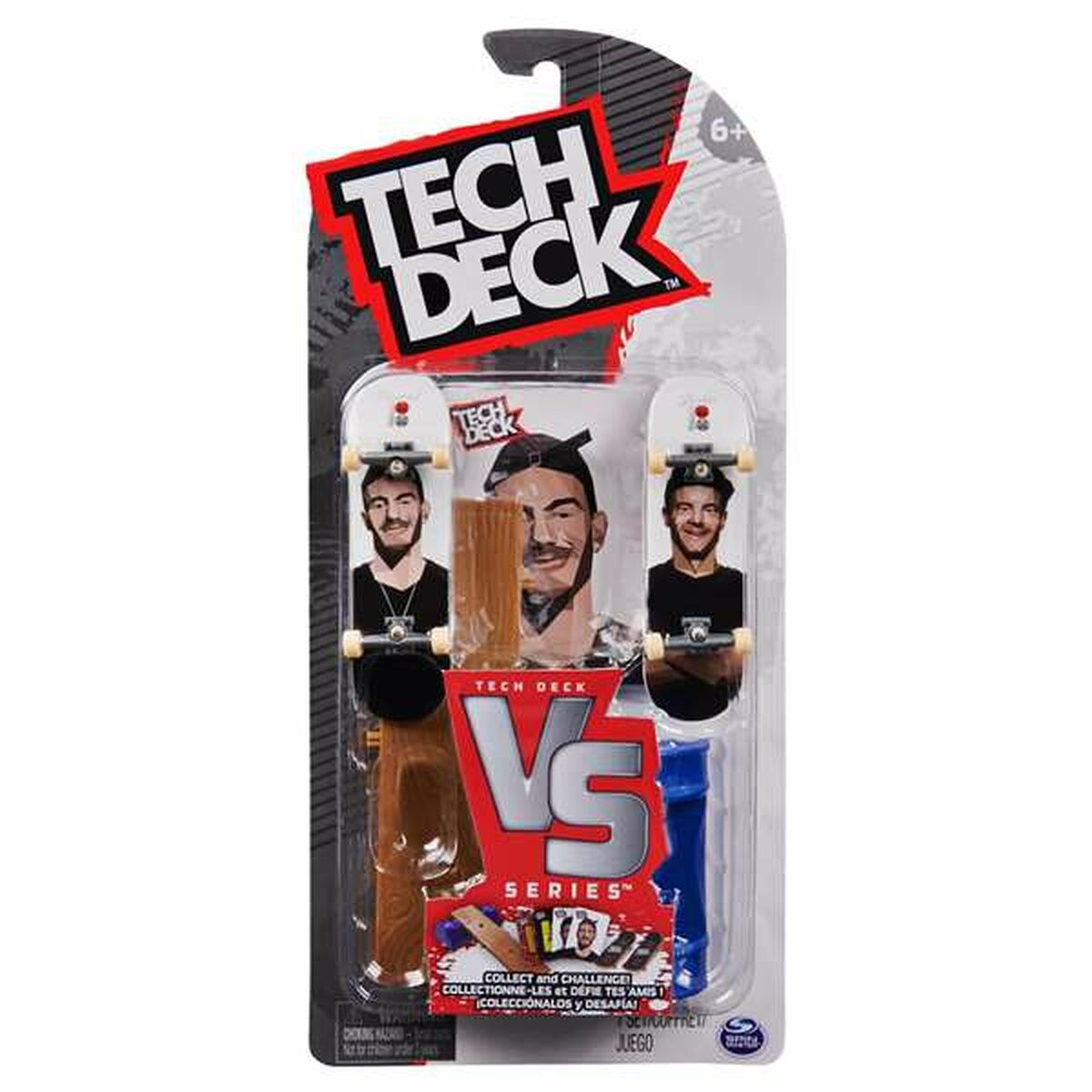 Conjunto de skates de dedo Tech Deck 2 Peças