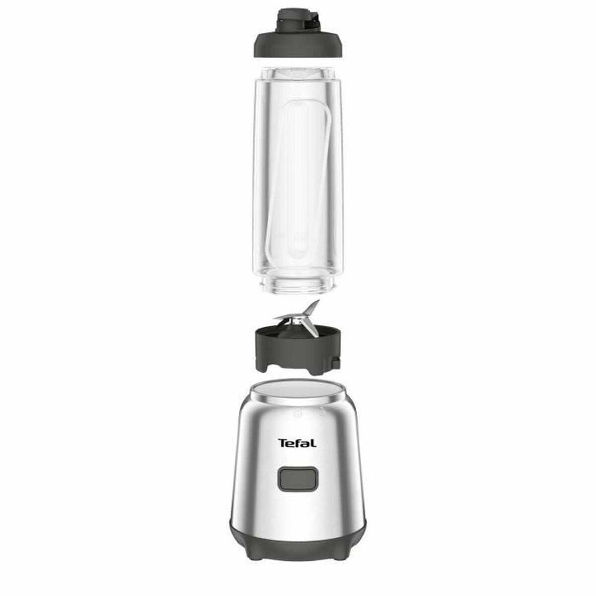 Cup Blender Moulinex LM15FD10 Mini Blender 300 W Silver 300 W 1 L