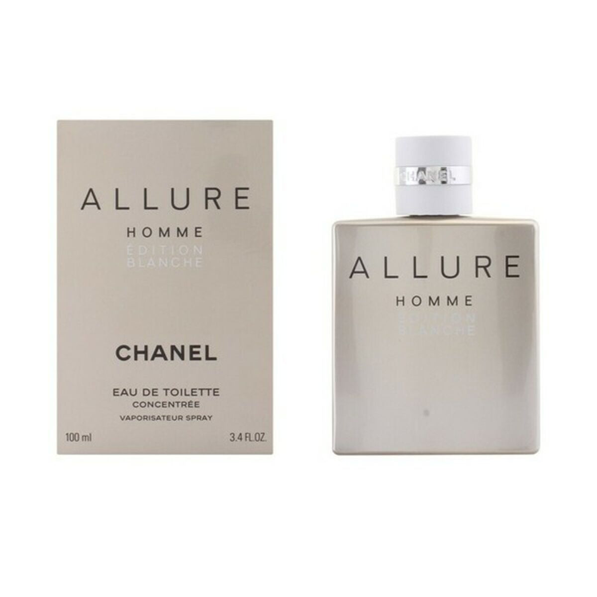 Perfume Hombre Allure Homme Édition Blanche Chanel 3145891269901 EDP (100 ml) Allure Homme 100 ml