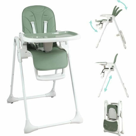 Child's Chair Looping Green