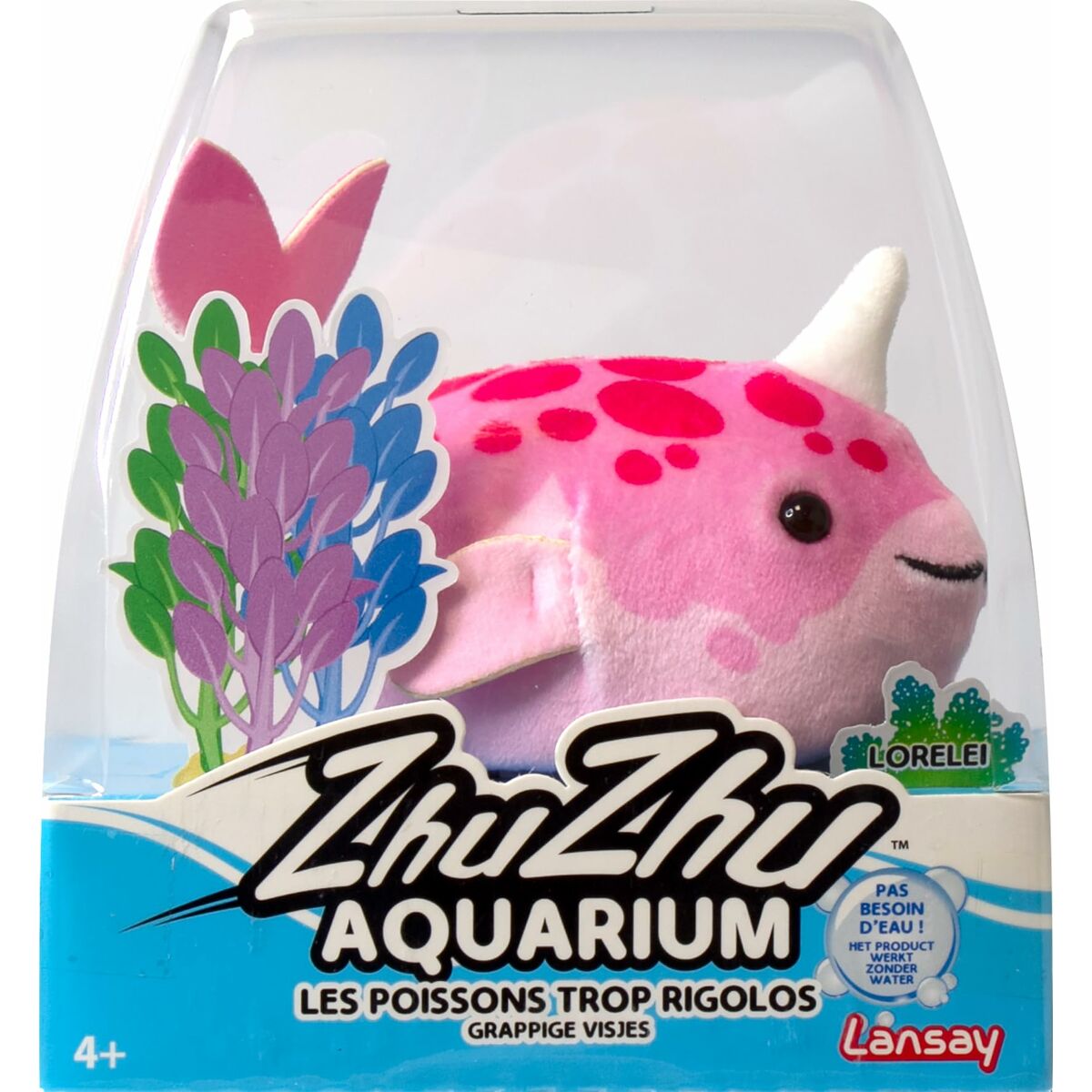 Brinquedos Lansay Zhu Zhu Aquarium Coral Le Narval