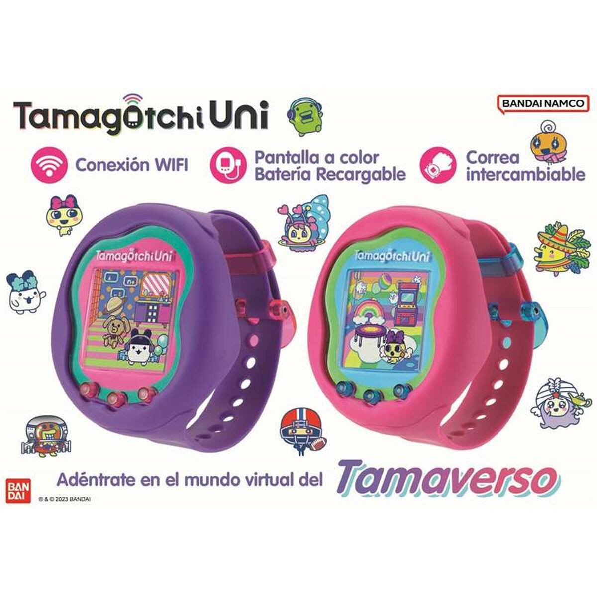 Mascote virtual Bandai