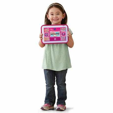 Toy computer Vtech Little App ES 18 x 26 x 4 cm Cor de Rosa