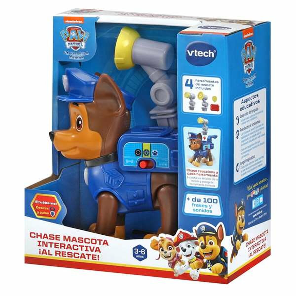 Mascota Interactiva The Paw Patrol Chase 16 x 12 x 8 cm