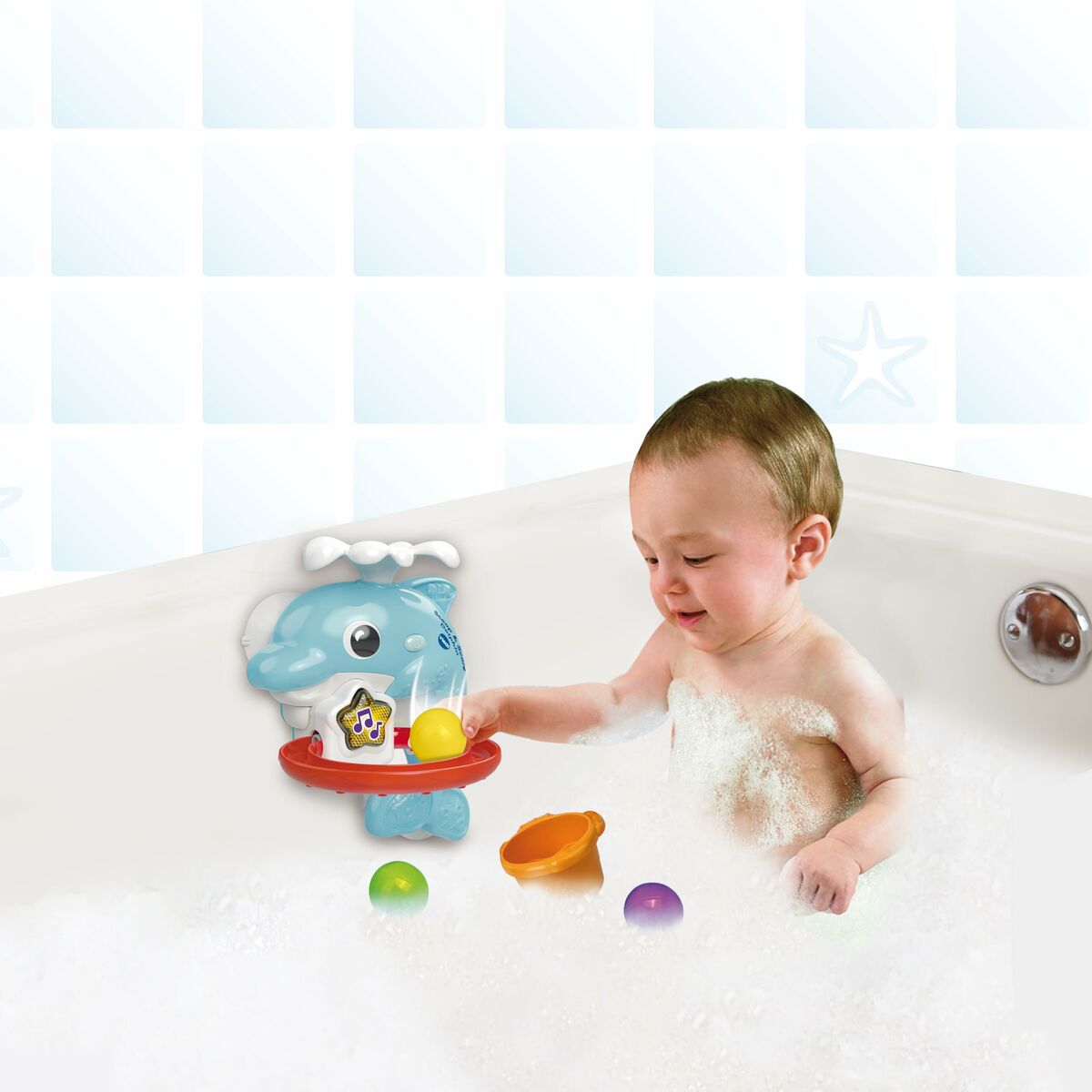 Bath Toy Vtech 25 x 9 x 24 cm Dolphin