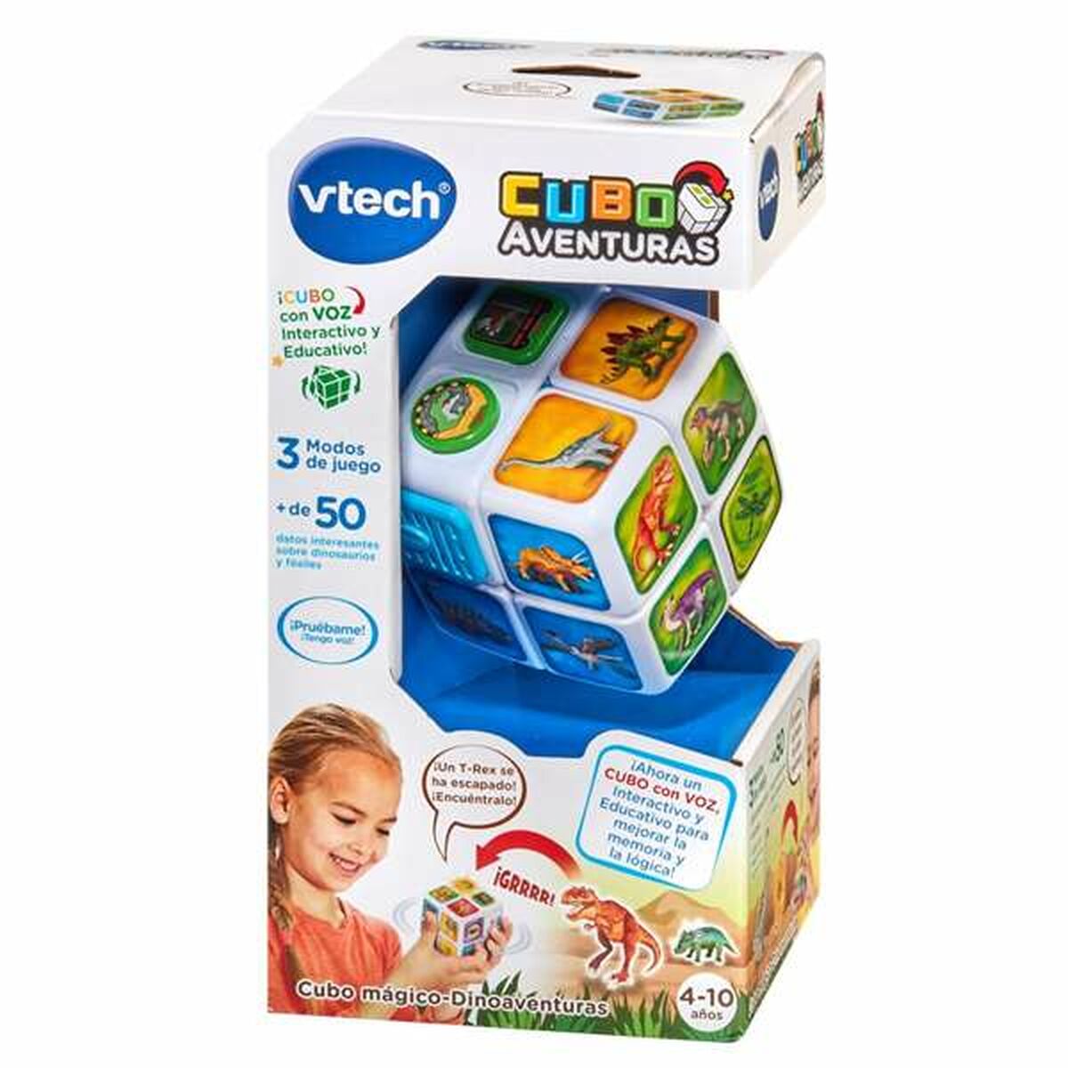 Cubo de Rubik Vtech Dinoadventures 11,5 x 11,5 x 21,6 cm