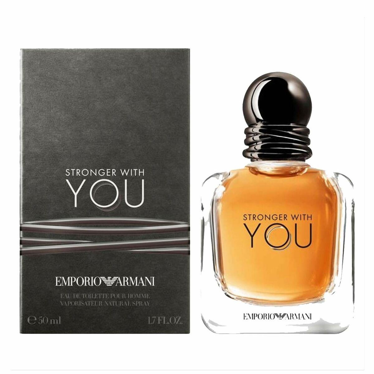 Perfume Homem Armani Stronger With You EDT Stronger With You 50 ml