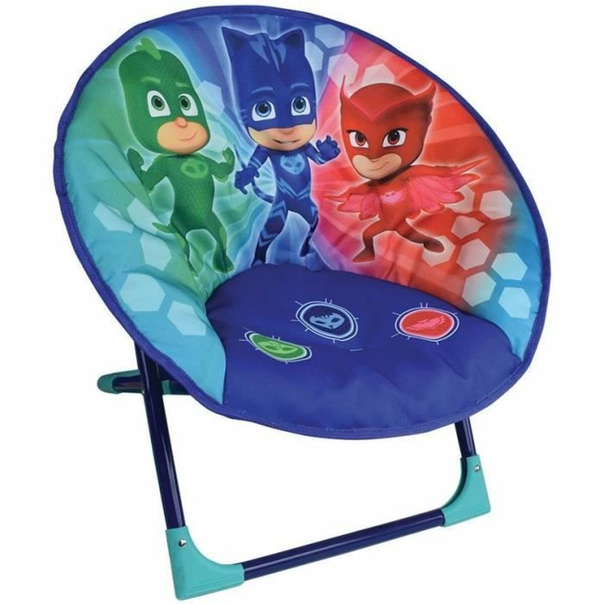 Poltrona Infantil PJ Masks 53 x 56 x 43 cm Dobrável