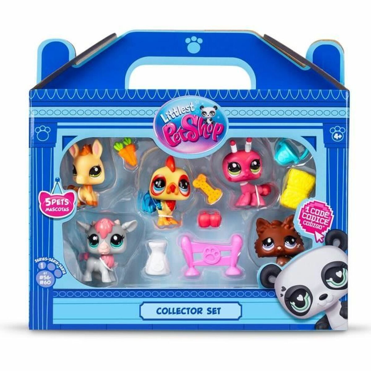 Figuras Articuladas Bandai Littlest Pet Shop Plástico