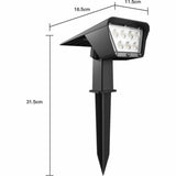 Lâmpada solar Lumisky Curtis Cinzento (2 Unidades)