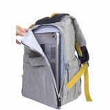 Bolso Cambiador de Pañales Baby on Board Freestyle Yellowstone Gris Mostaza