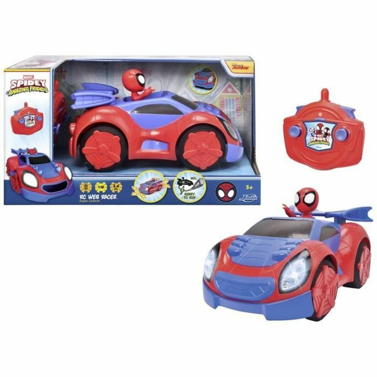 Carro Rádio Controlo Simba Spidey