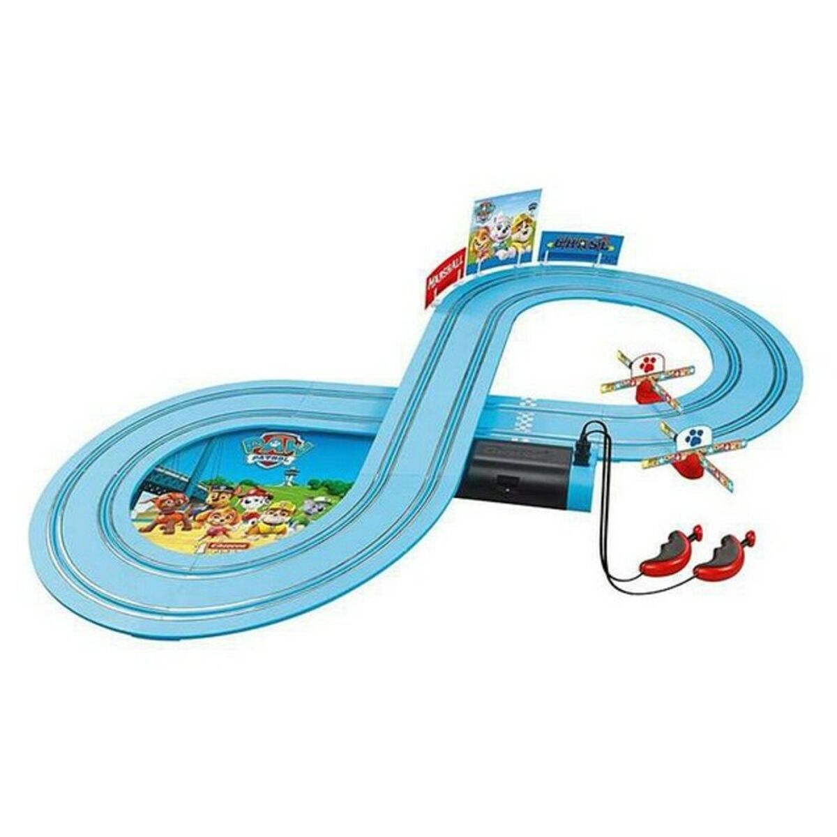 Pista de Corridas Chase y Marshall The Paw Patrol 369-3033 Azul (2,4 m)