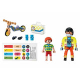 Playset Playmobil City Life - Paramedic with Patient 71245 15 Peças