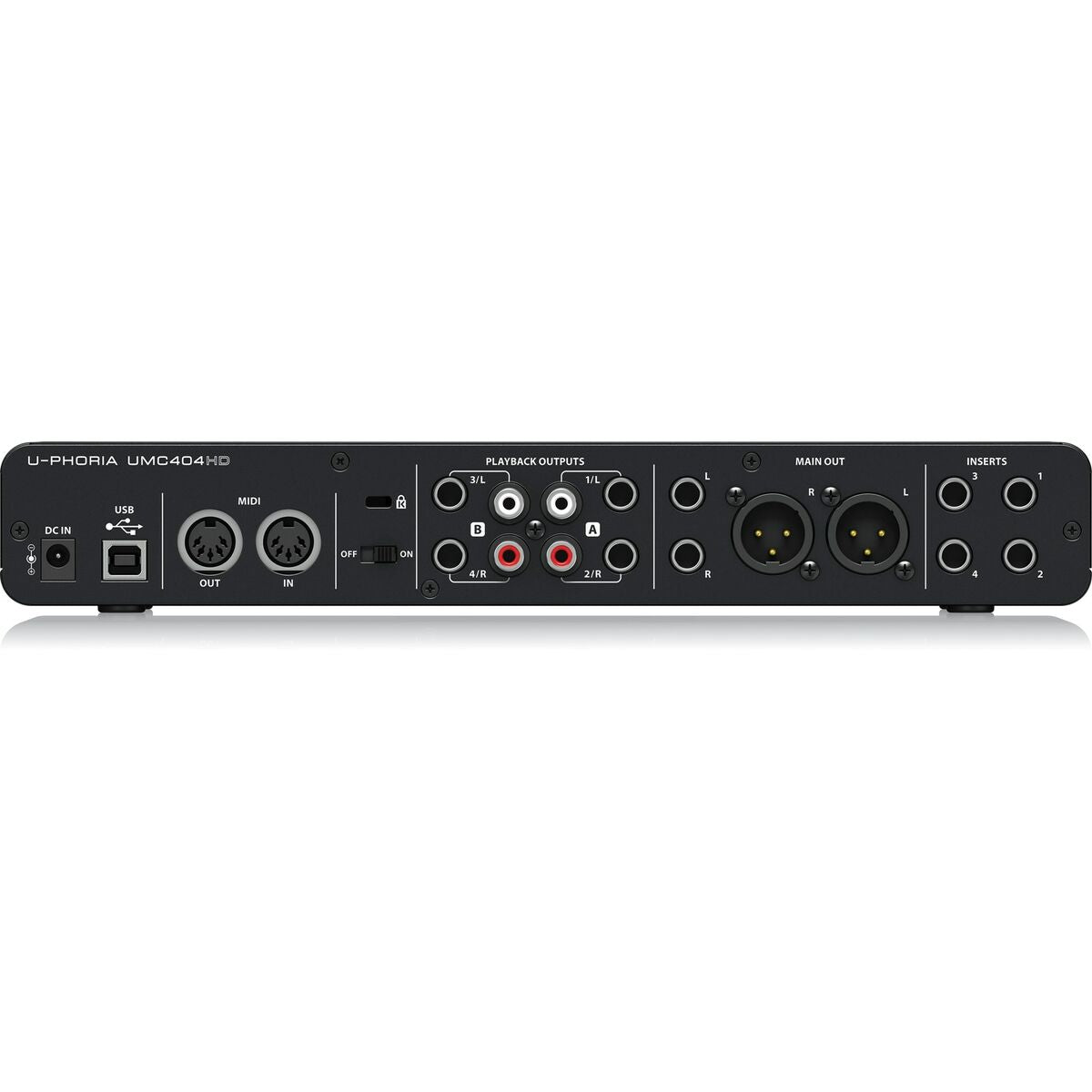 Interface de áudio Behringer 27000443