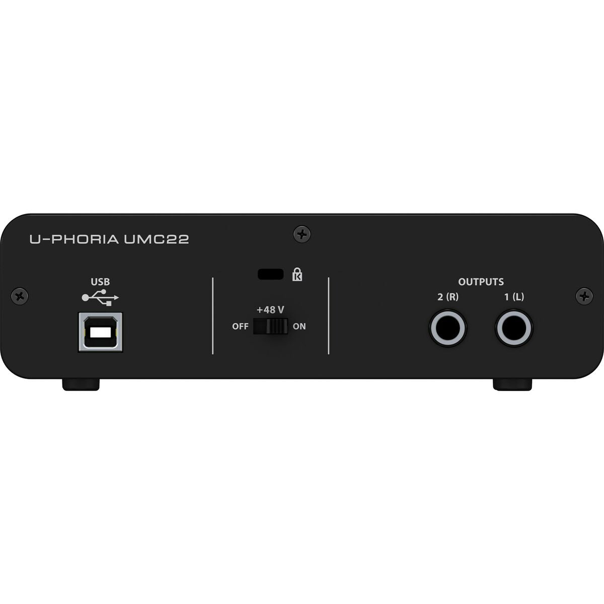 Interface de áudio Behringer UMC22