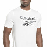 Men’s Short Sleeve T-Shirt Reebok Indentity Modern Camo White Camouflage