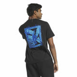 Men’s Short Sleeve T-Shirt Reebok Graphic Series Black