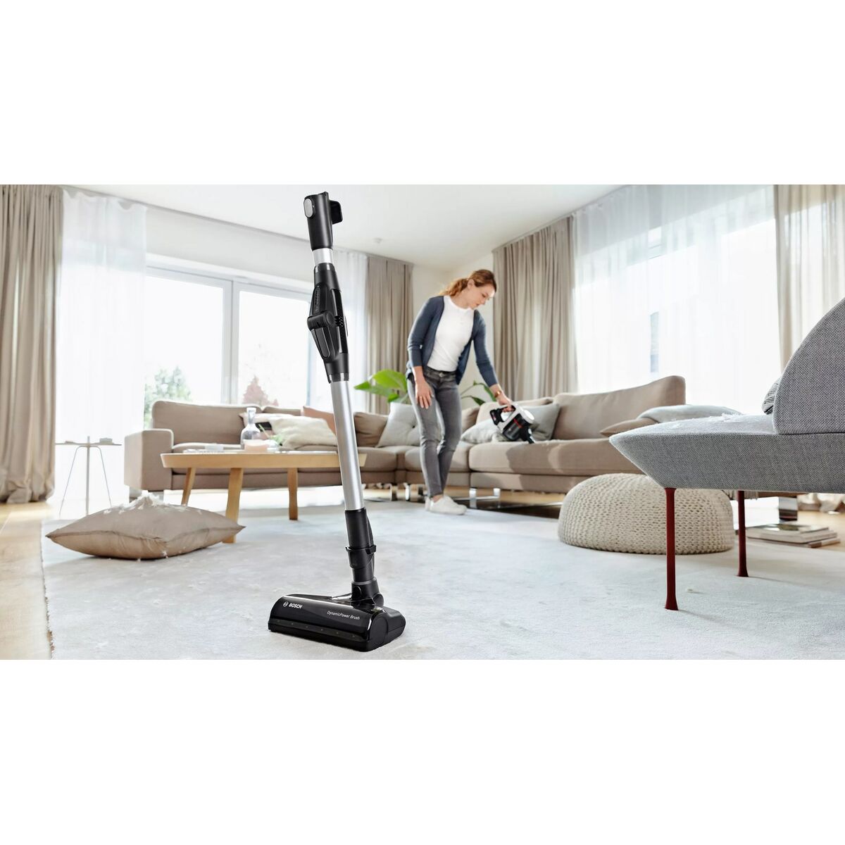 Cordless Vacuum Cleaner BOSCH BCS711XXL White Black