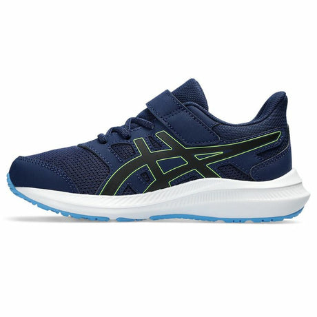 Running Shoes for Kids Asics Jolt 4 Ps Blue Black