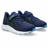 Running Shoes for Kids Asics Jolt 4 Ps Blue Black