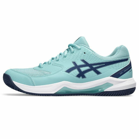 Sapatilhas de Pádel para Adultos Asics Gel-Dedicate 8 Turquesa Azul Claro