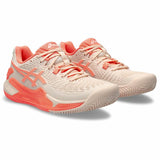 Sapatilhas de Ténis para Mulher Asics Gel-Resolution 9 Clay Salmão