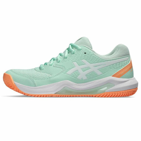 Sapatilhas de Pádel para Adultos Asics Gel-Dedicate 8 Turquesa Água-marinha