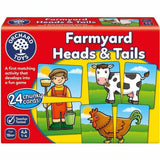 Jogo Educativo Orchard Farmyard Heads & Tails (FR)