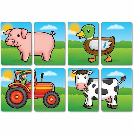 Jogo Educativo Orchard Farmyard Heads & Tails (FR)