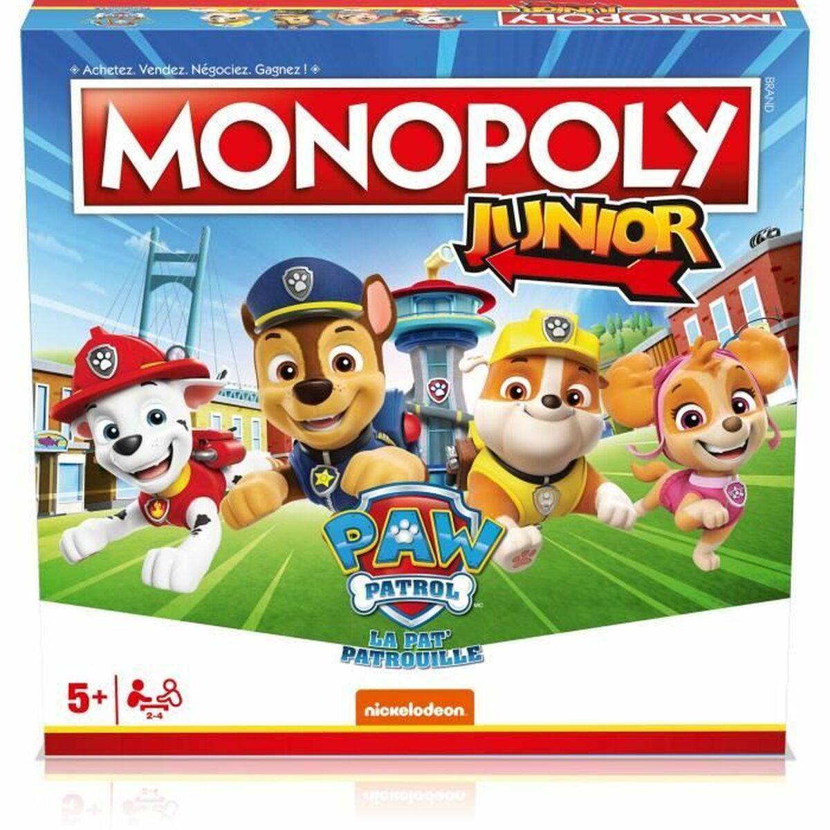 Jogo de Mesa Monopoly Winning Moves Paw Patrol