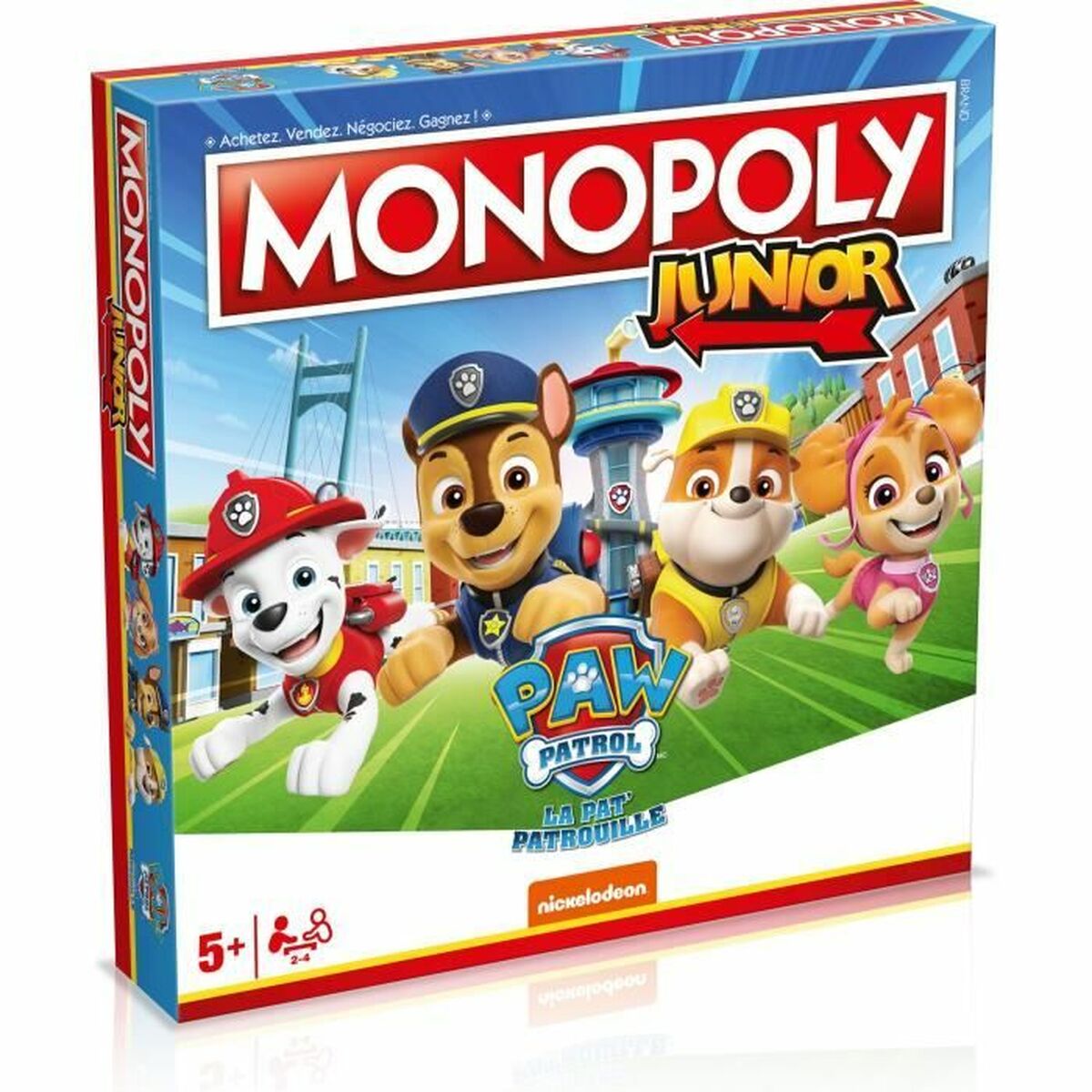 Jogo de Mesa Monopoly Winning Moves Paw Patrol