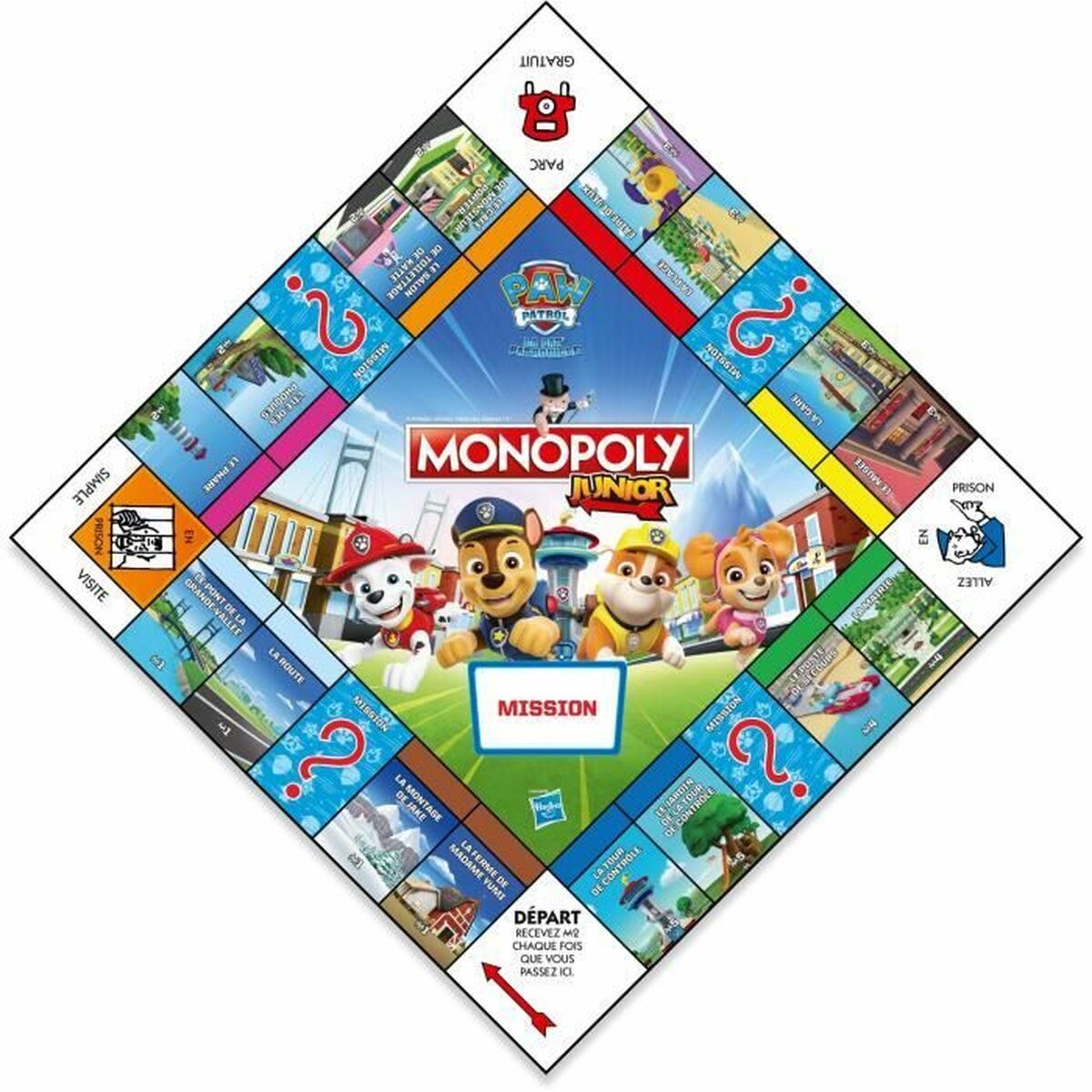 Jogo de Mesa Monopoly Winning Moves Paw Patrol