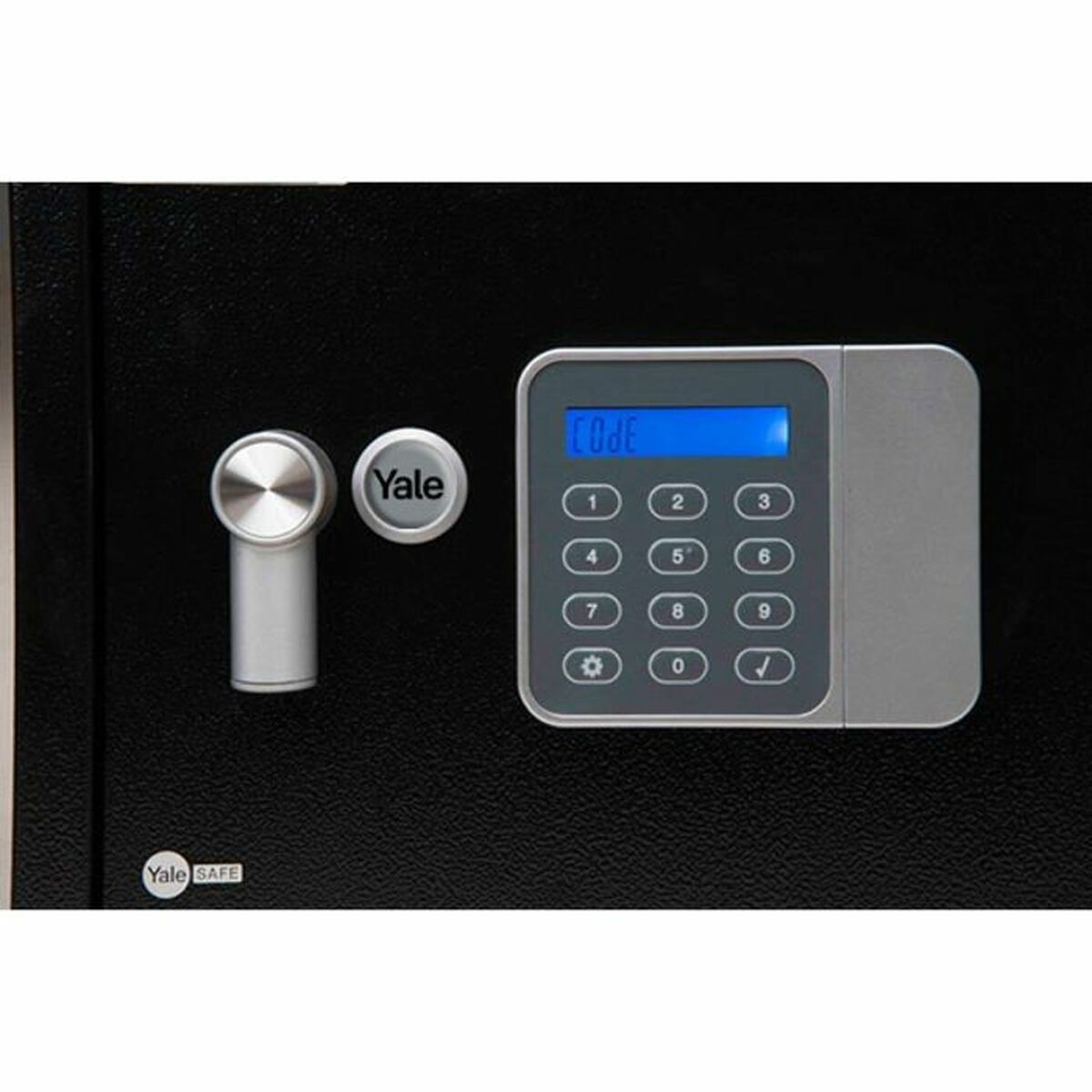 Safe Box with Electronic Lock Yale Black 16 L 25 x 35 x 25 cm Steel