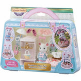 Playset Sylvanian Families The fashion suitcase and big sister marshmallow mouse For Children