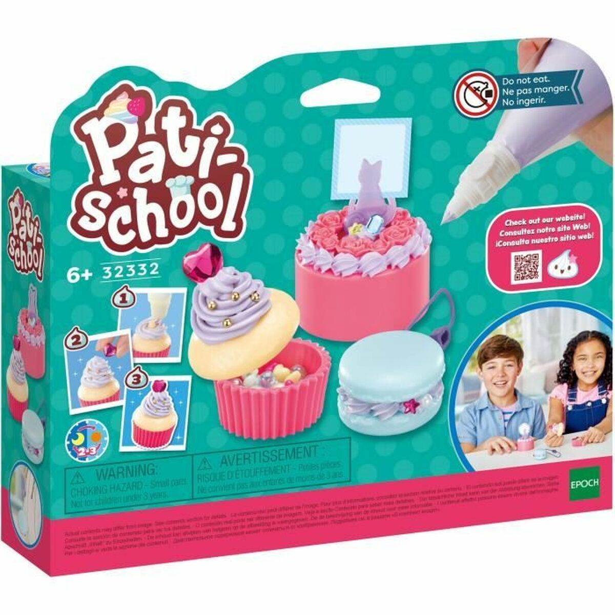 Jogo de Trabalhos Manuais EPOCH D'ENFANCE Pati School Cakes