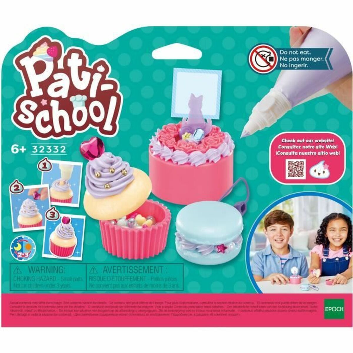 Jogo de Trabalhos Manuais EPOCH D'ENFANCE Pati School Cakes