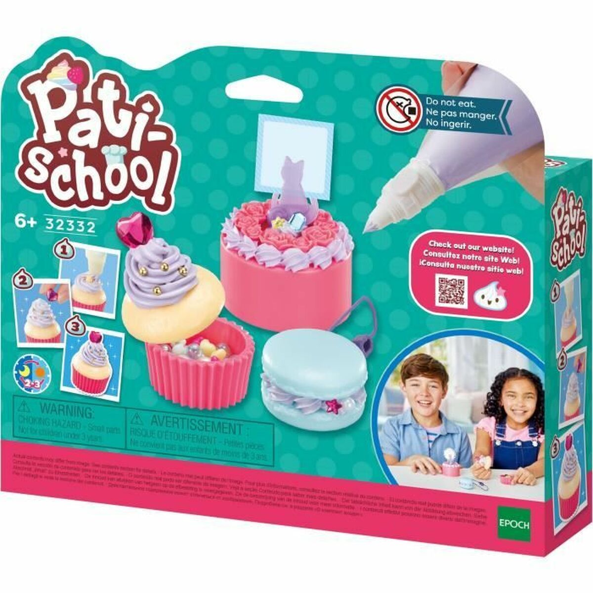 Jogo de Trabalhos Manuais EPOCH D'ENFANCE Pati School Cakes